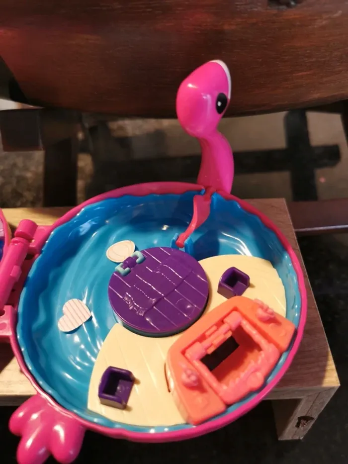 Polly Pocket la Piscine du Flamant Rose - photo numéro 5