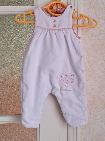 Combinaison fille 1 mois