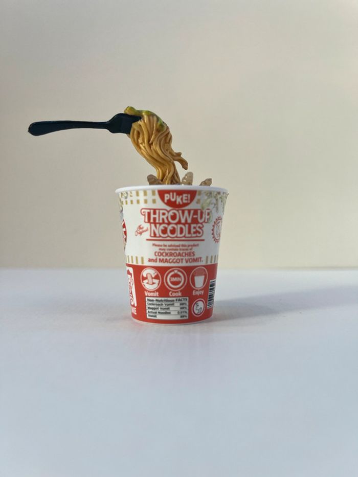 Mega Gross Mini série 1 - Throw-Up Noodles - photo numéro 2
