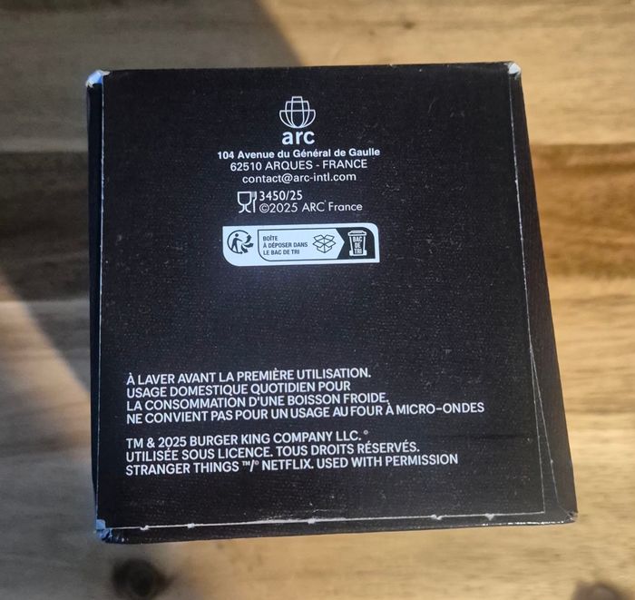 Verre Stranger Things × Burger King - photo numéro 7