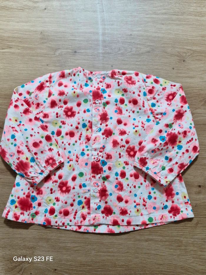 Tunique bébé fille 6 mois – motifs colorés - photo numéro 3