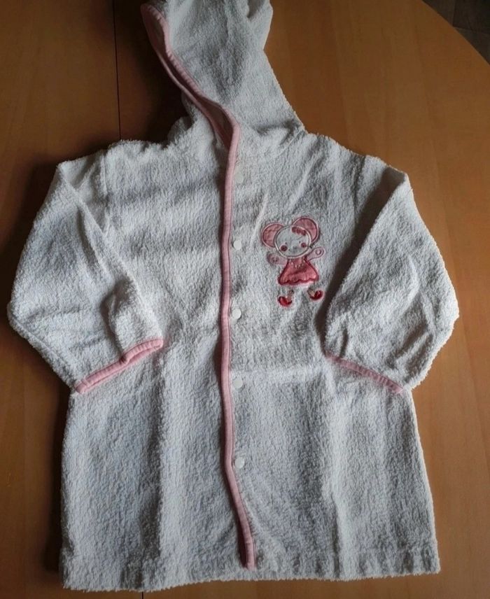 Peignoir fille 3 ans