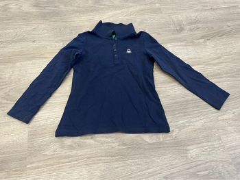 Polo fille Benetton 6-7ans