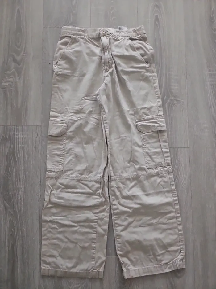 Pantalon cargo ample H&M