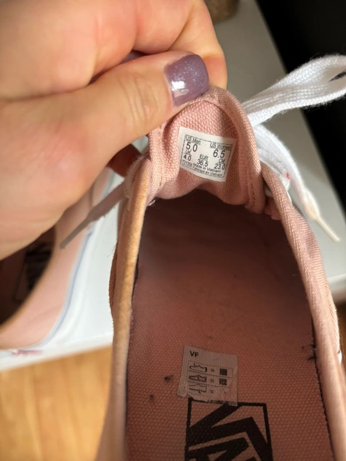 Vans plates-formes rose - photo numéro 6