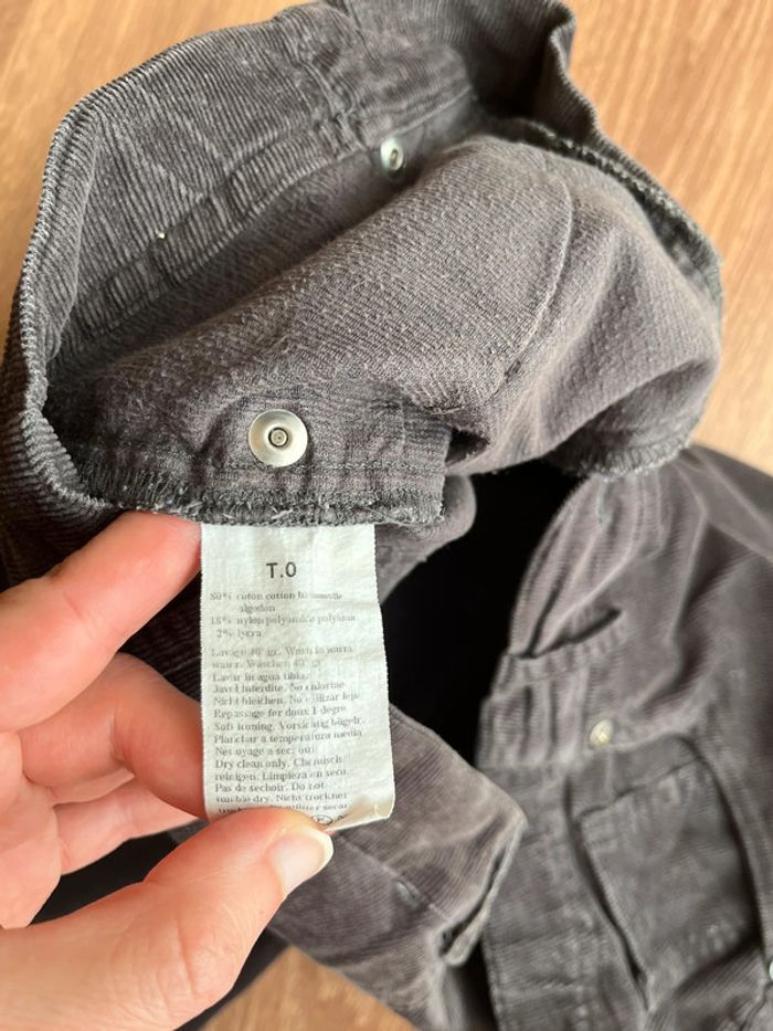 Pantalon en velours de grossesse taille 0 - photo numéro 9
