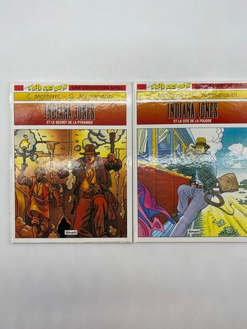 Bd Indiana Jones tome 3 et 4
