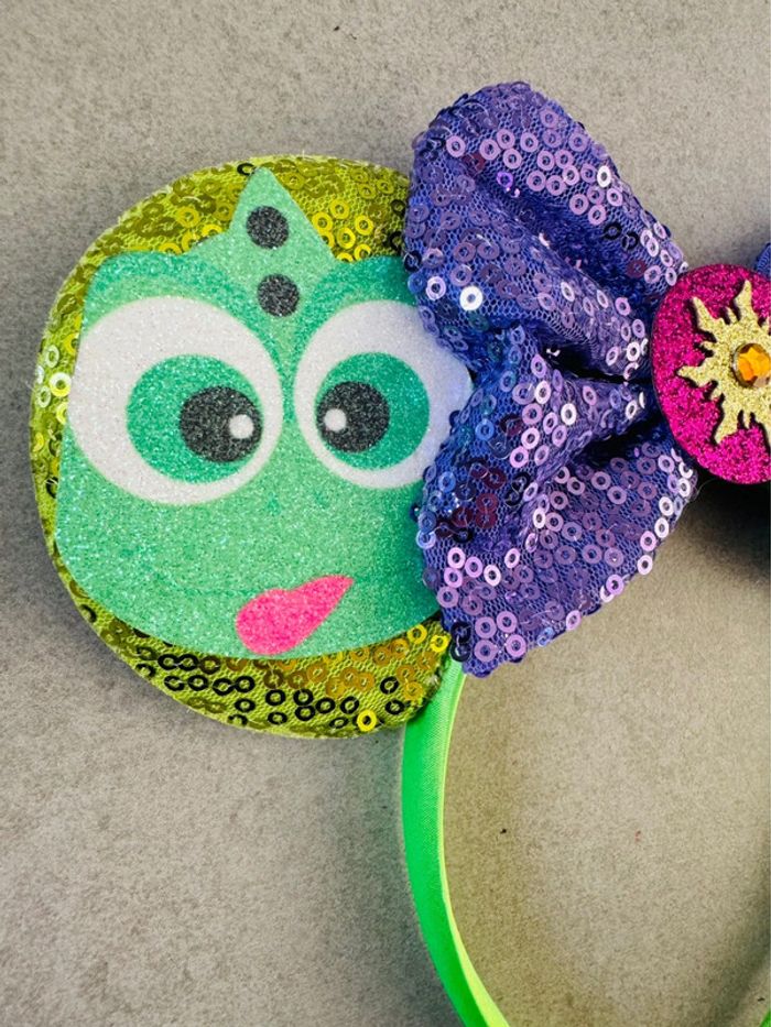 Ears serre-tête raiponse rapunzel pascal caméléon oreille Mickey - photo numéro 2