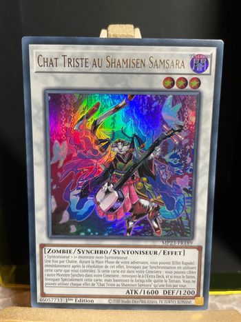 MP23-FR189 - Chat Triste au Shamisen Samsara - Yu-Gi-Oh!
