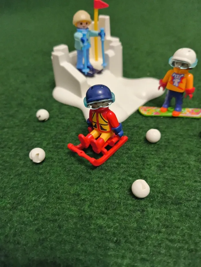Playmobil théme Enfants Neige - photo numéro 2