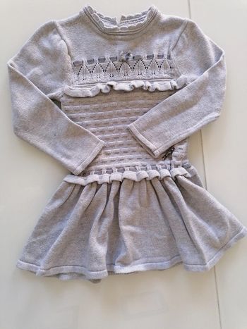 Robe d hiver grise Mayoral 24mois