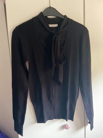 Pull style chemisier