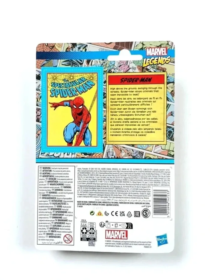 Figurine Marvel Legends Retro 375 Spiderman - photo numéro 2
