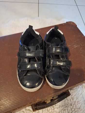 Basket noir brillant t29 #CHAUFI-008