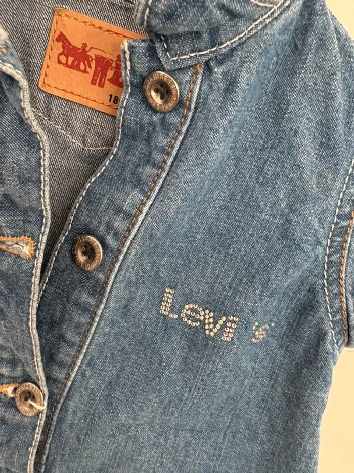 Robe en jeans 18 mois Lévis - photo numéro 2