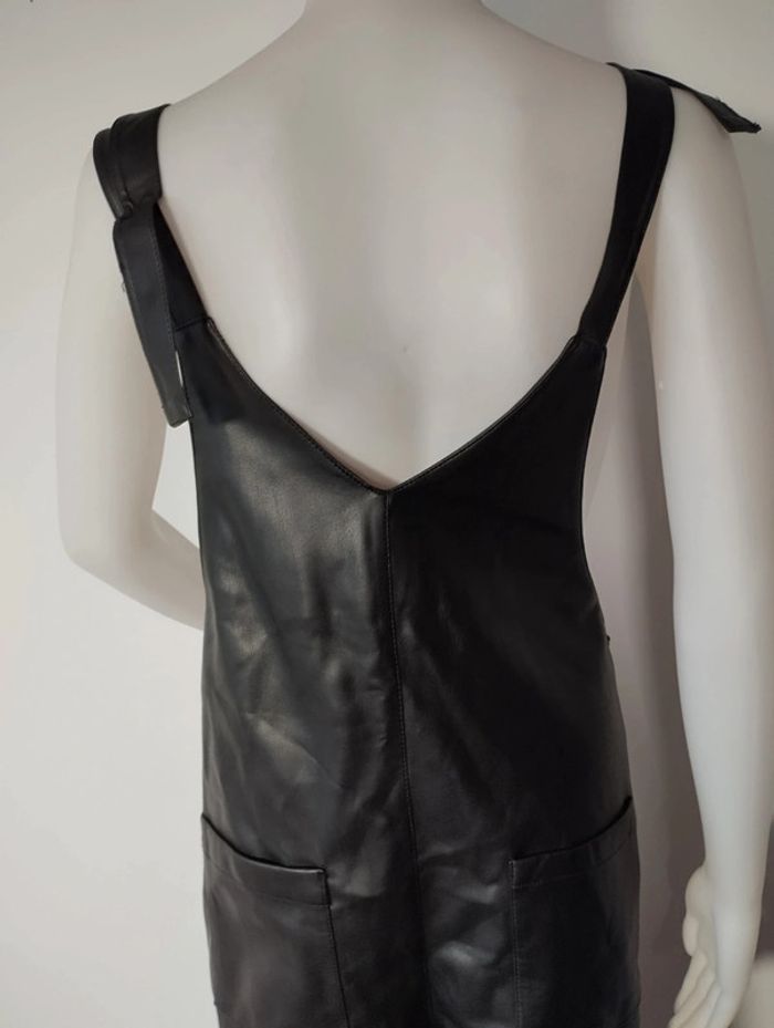 Salopette ou combinaison en similicuir interieur doux Zara taille m - photo numéro 6