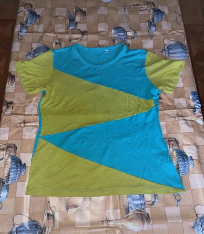 Tee shirt bi colore