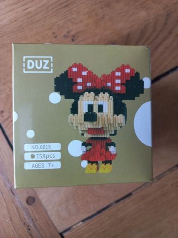 Construction Minnie Mickey mini brick block 