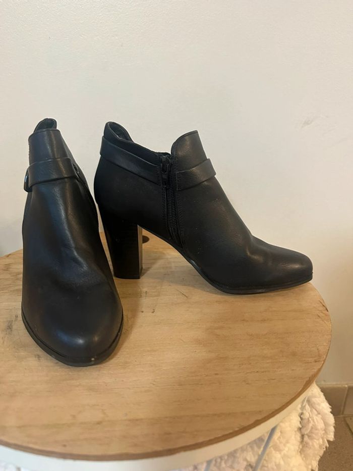 Bottines noires T38 - photo numéro 3
