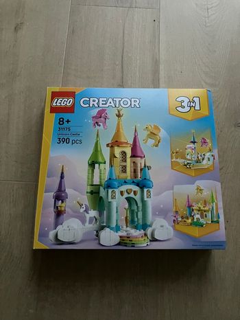 Lego creator 3 en 1 le château des licornes