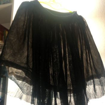 Jupe avec doublure pailletté