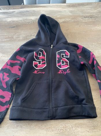 Sweat capuche fille 10 ans