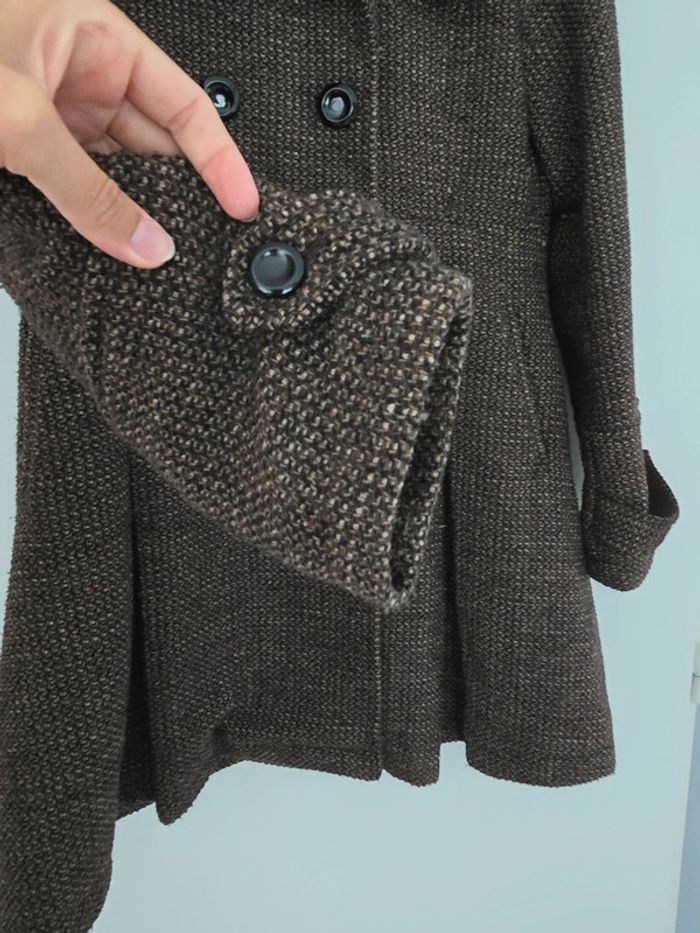 Manteau long a carreaux - photo numéro 3