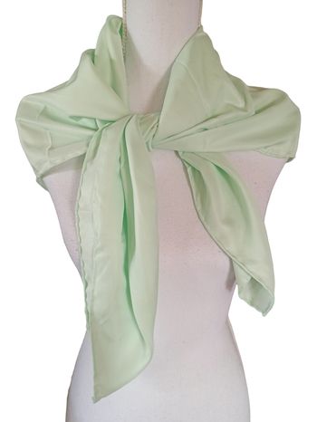 Foulard vert clair