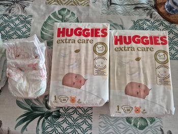 Vend couche huggies taille 1