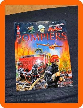 Livre pour enfants la grande imagerie fleurus les pompiers