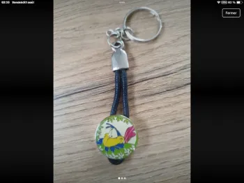 Vintage porte clés ackaturbo diddl