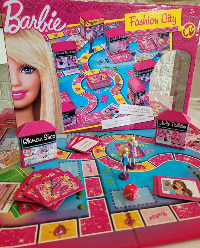 Jeu de société Barbie Fashion City