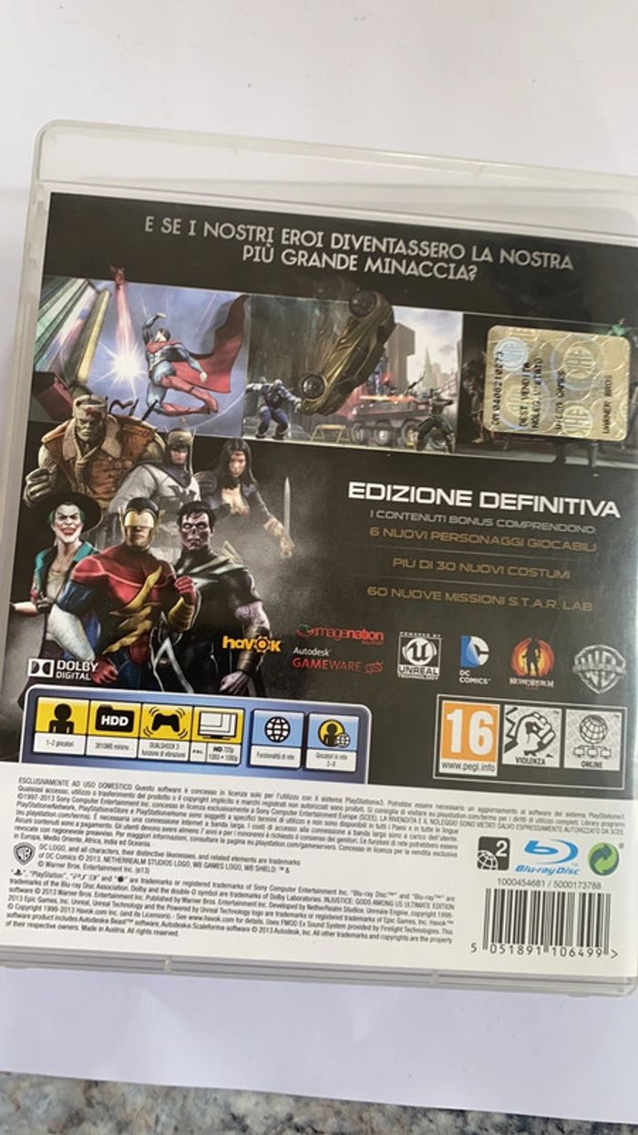 injustice gods among us Ultimate édition ps3 - photo numéro 5