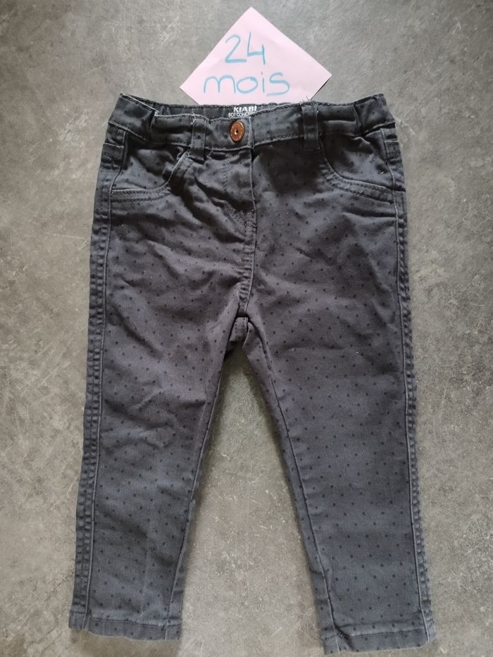 Pantalon gris 24 mois