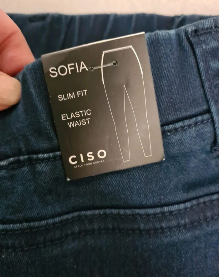 Pantalon en denim slim fit - ciso neuf - photo numéro 6