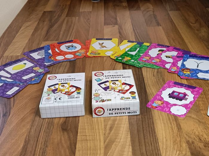 Jeu de carte J'apprends des petits mots à partir 3 ans - photo numéro 2