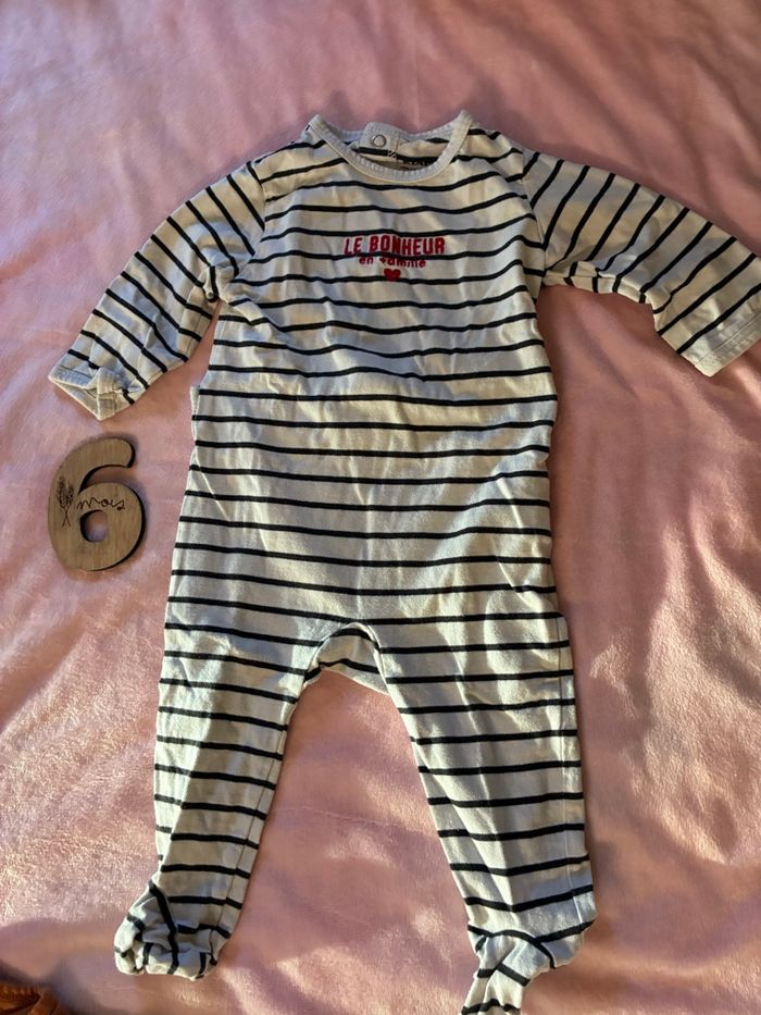 Lot pyjamas fin 6 mois - photo numéro 3