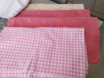 Lot de 4 taies de traversins deux personnes