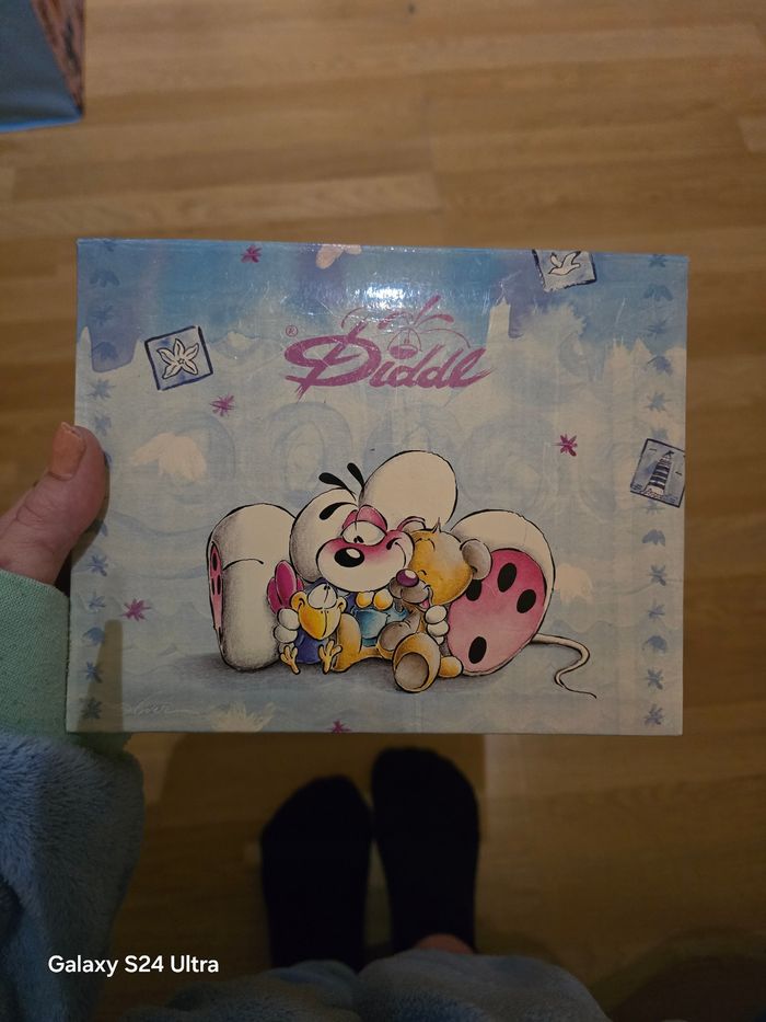 Coffret papeterie diddl