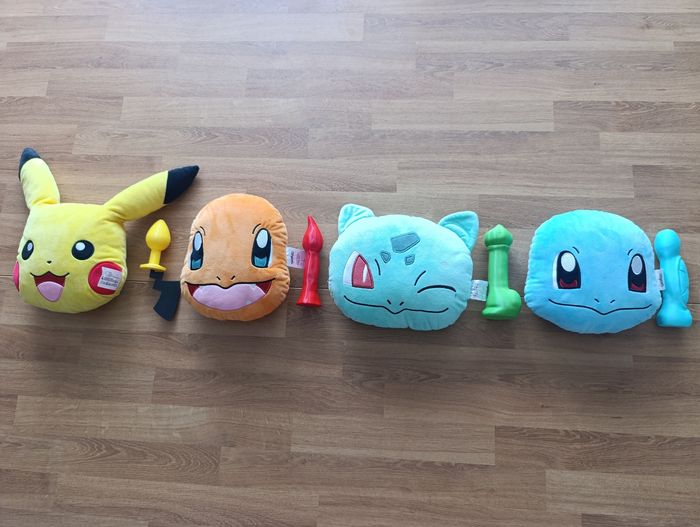 Lot Peluches Pokemon + jouet - photo numéro 2