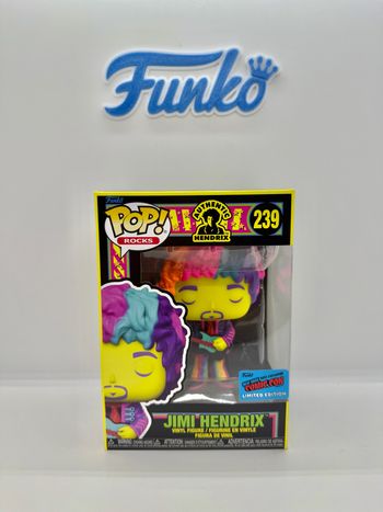 Funko Pop Rocks Jimi Hendrix 239 NYCC 2021