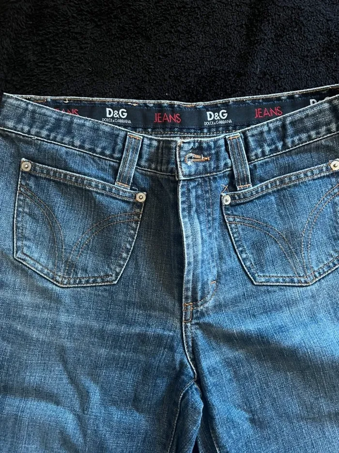 Dolce & Gabbana jeans boot cut taille 36/38 - photo numéro 2