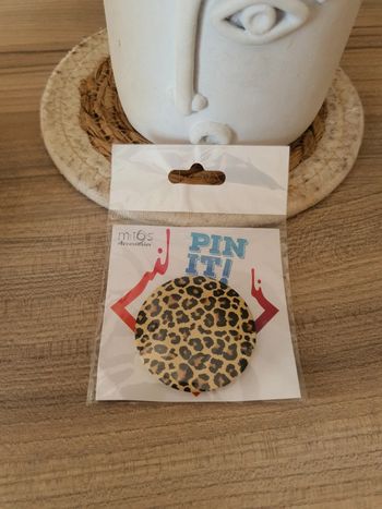 Neuf > Broche motif léopard 🐆