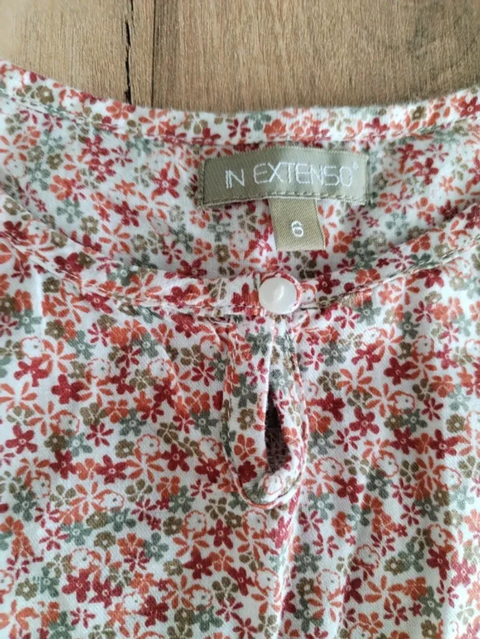 Blouse fille 6 ans in extenso - photo numéro 3