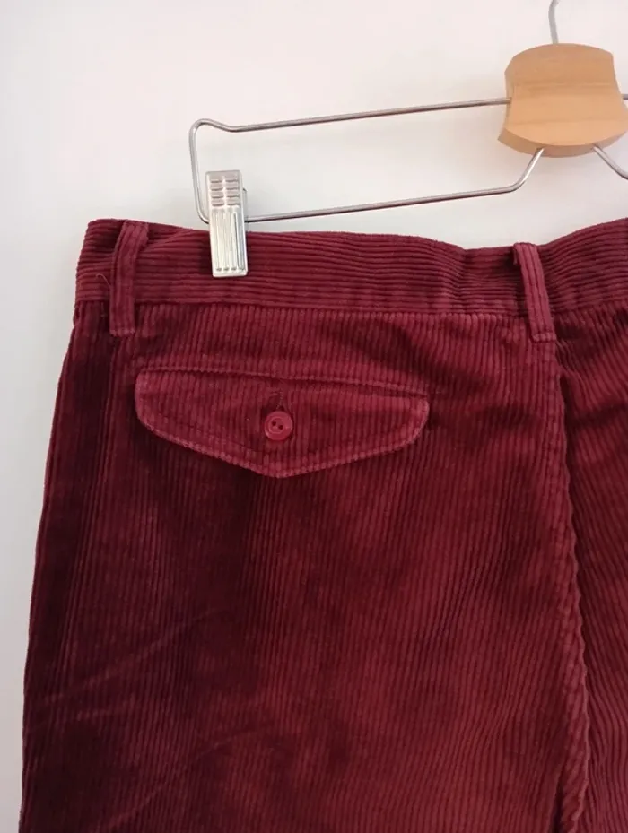 Pantalon en velours côtelé vintage New Man - photo numéro 8