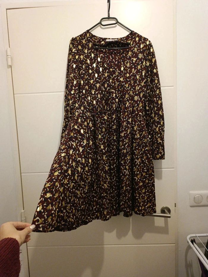 🍇NEUF robe à motifs