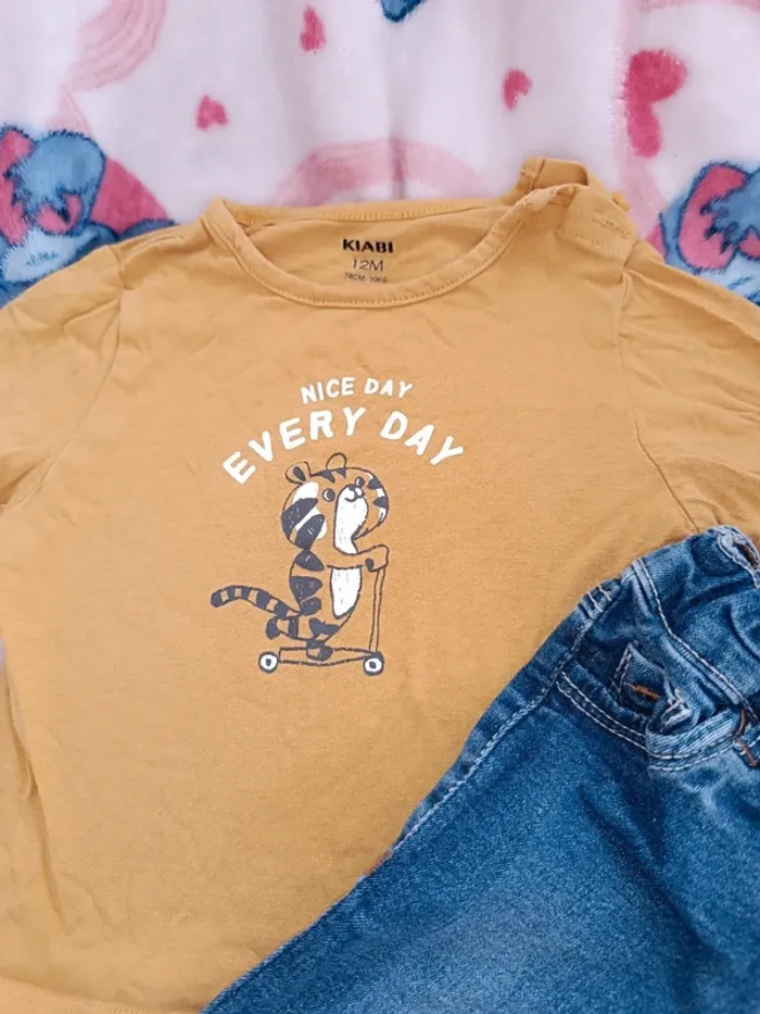 Ensemble Kiabi taille 12 mois - photo numéro 3