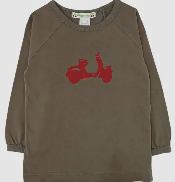 Bonpoint T-Shirt à manches longues 12 mois en coton