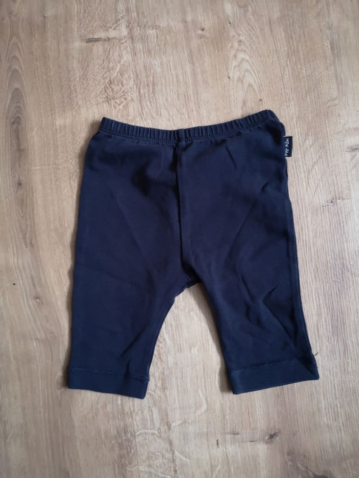 Legging bleu marine 1 mois