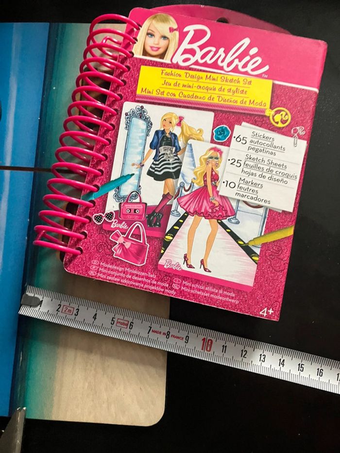 Carnet Notebook Design Mode Barbie - Fashion Mini Sketch Set - photo numéro 6